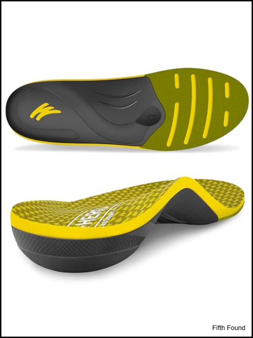 Orthotic Insoles High Arch Support Plantar Fasciitis Relief 220+ lbs